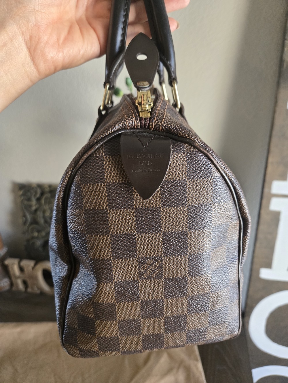 Louis Vuitton Speedy Damier 25 - Picture 8 of 13